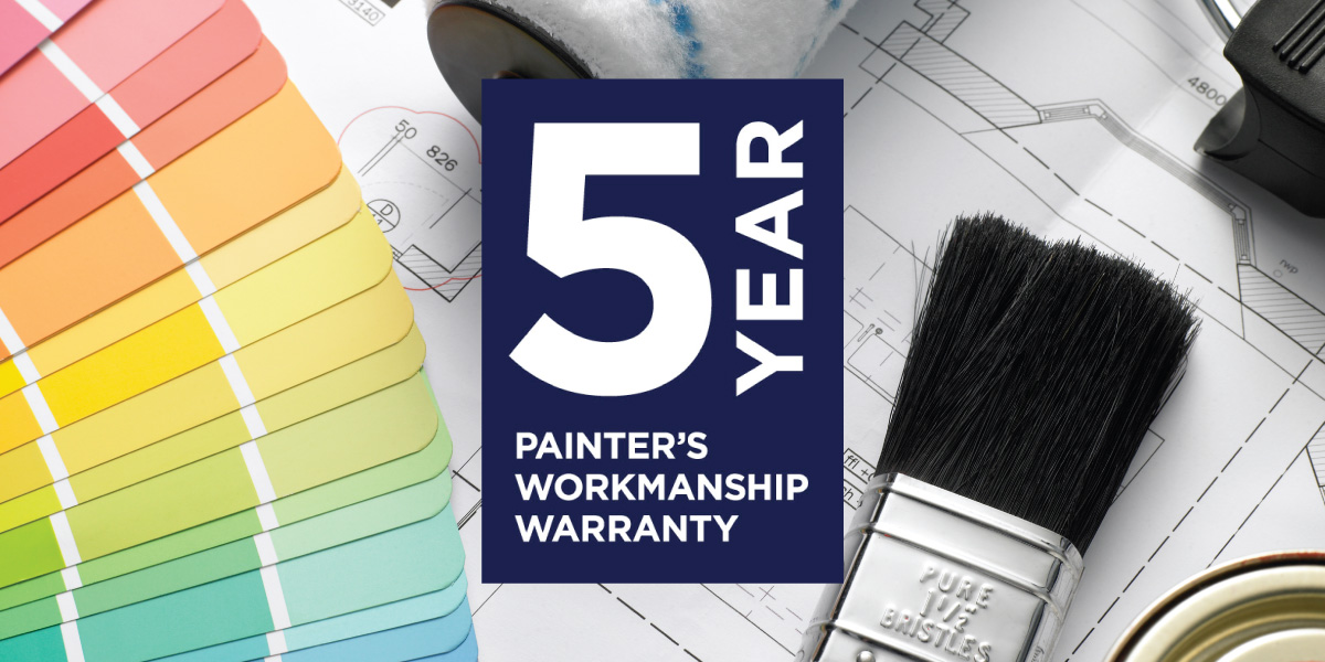 5 Year Painters Workmanship Warranty Spruce It Up Painting 2