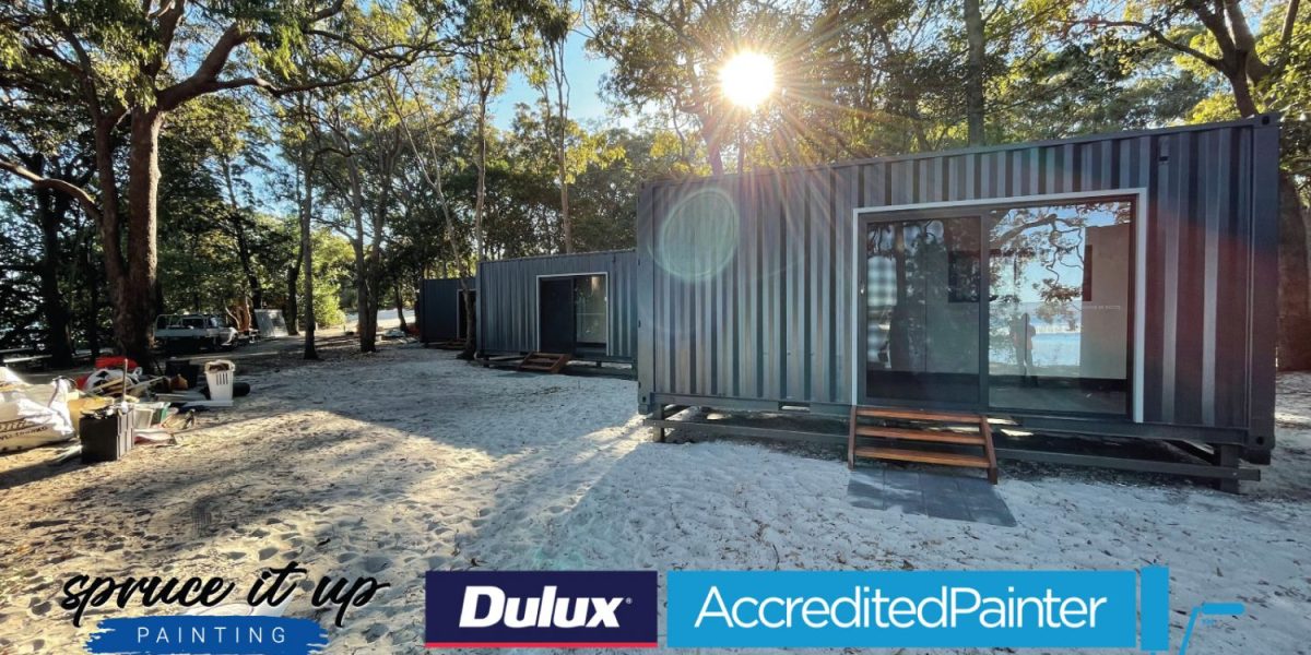 Stradbroke Island Painting Project - Spruce It Up Painting